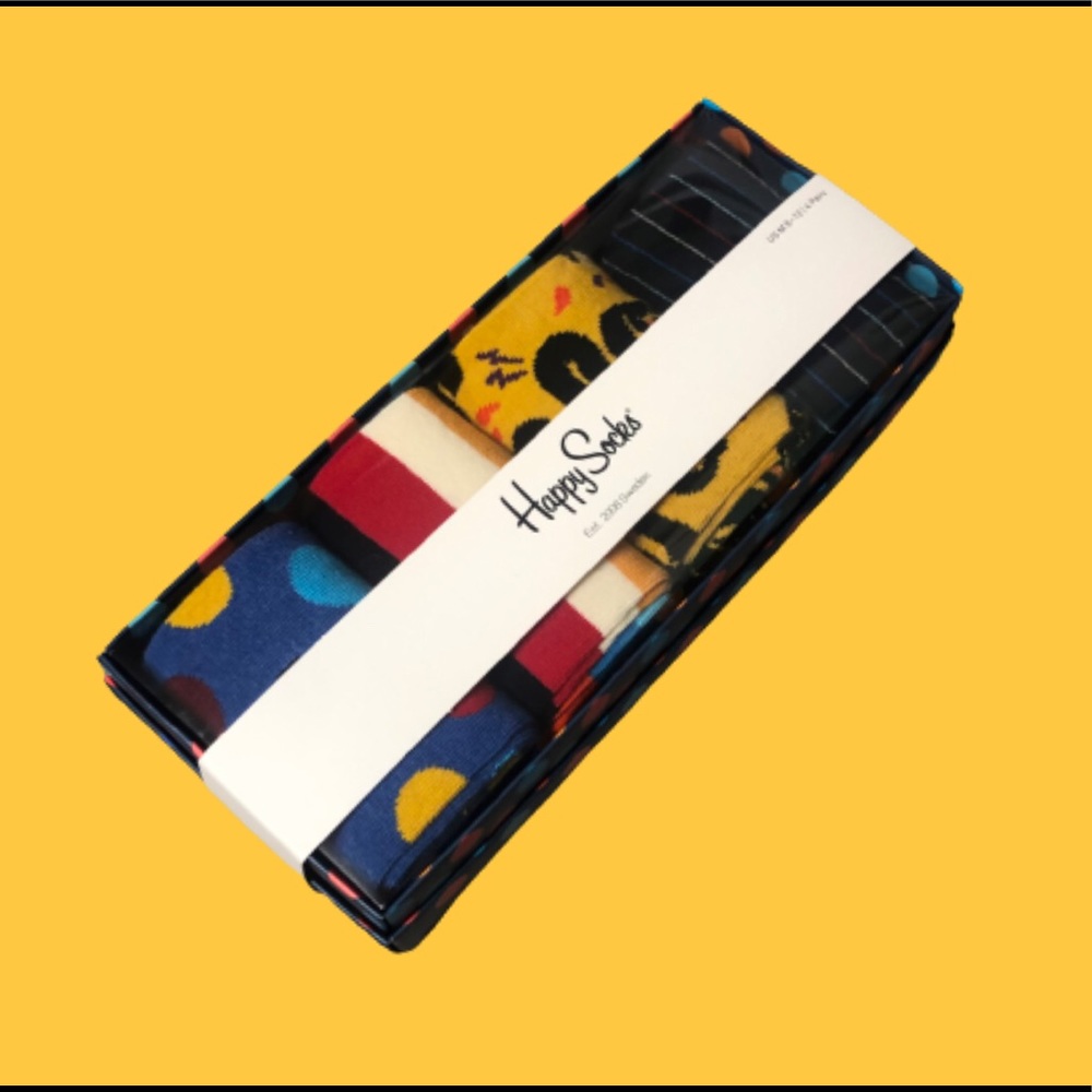 Happy socks (size: US M 8-12)